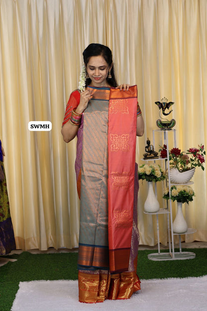 Semi soft silk saree 😍Ⓜ️