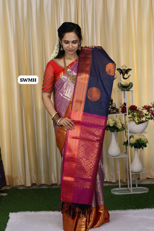 Semi soft silk saree 🥳
