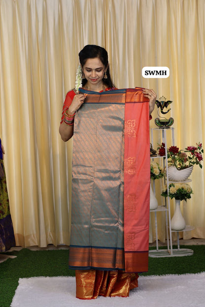 Semi soft silk saree 😍Ⓜ️