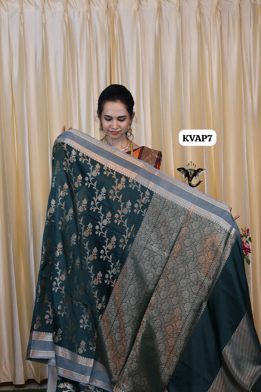 Katan soft silk saree  😍