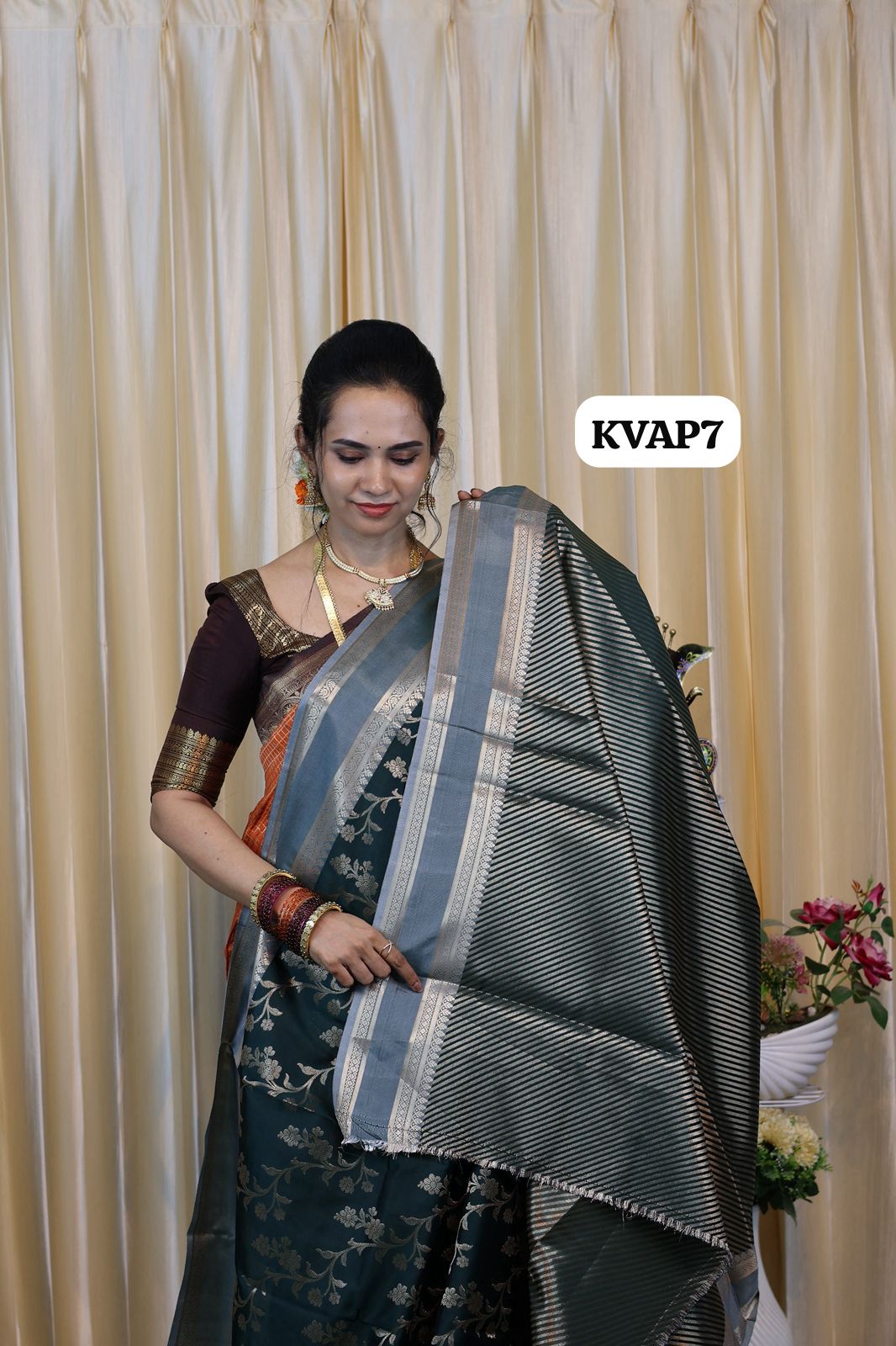 Katan soft silk saree  😍