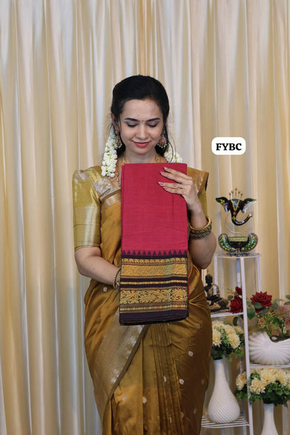 Kanchi cotton saree premium quality 😍😎