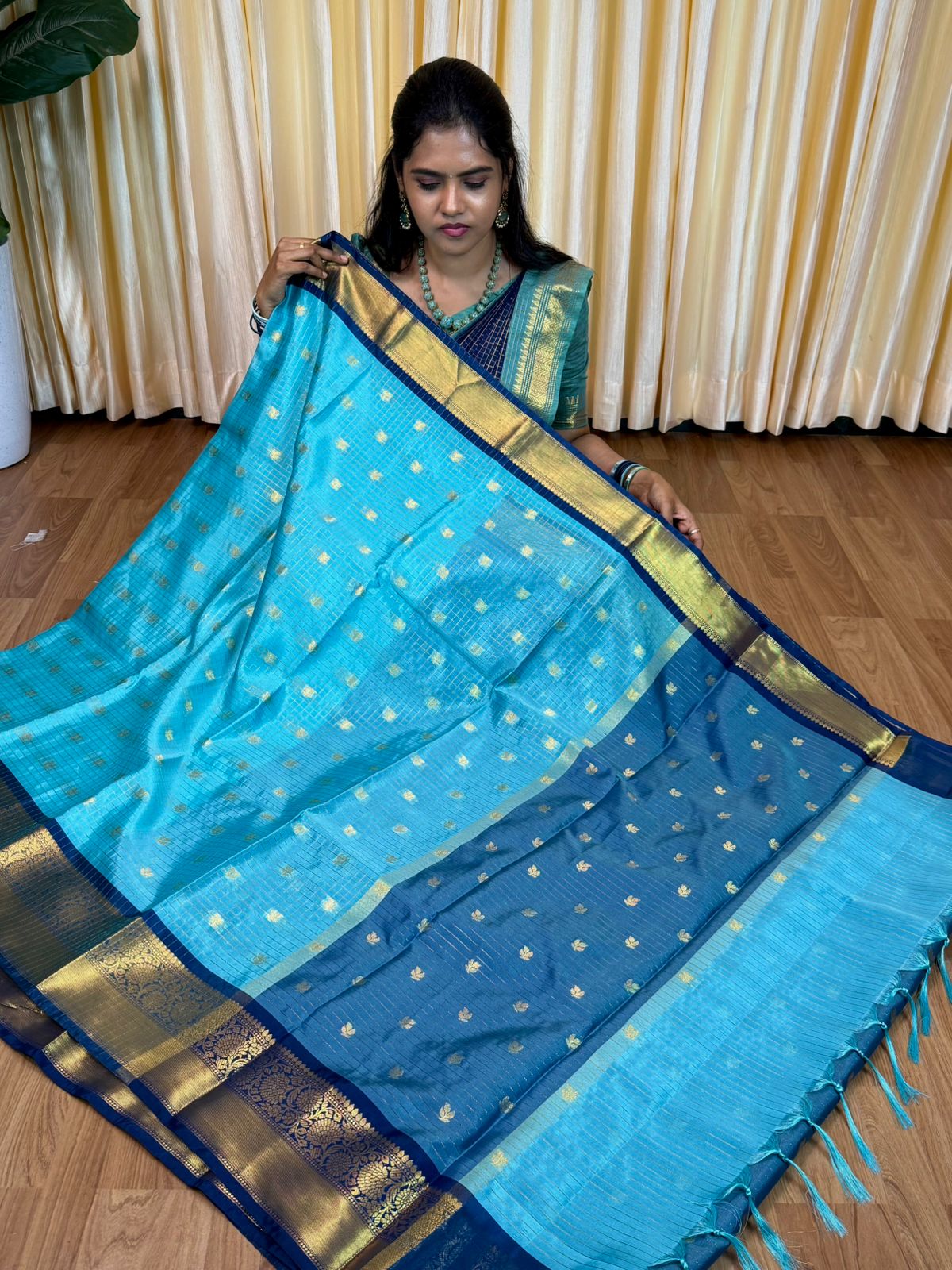 Soft Katan silk saree🥰😎📚