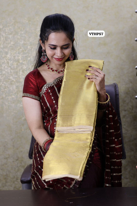 Golden saree slight design change💎