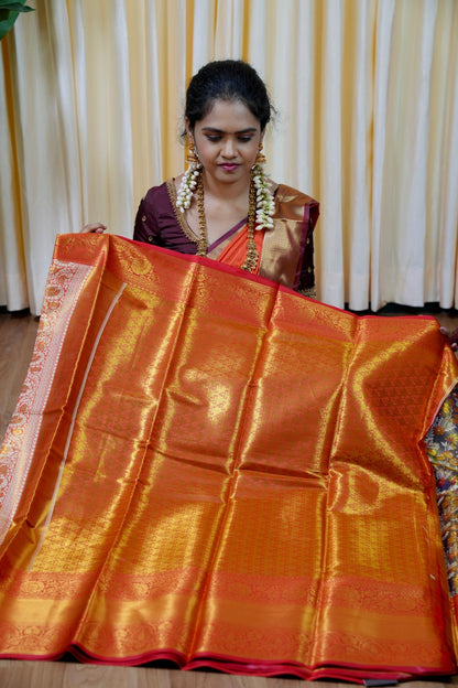 Kanchi Semi silk🥰🏃🏻‍♀️Ⓜ️