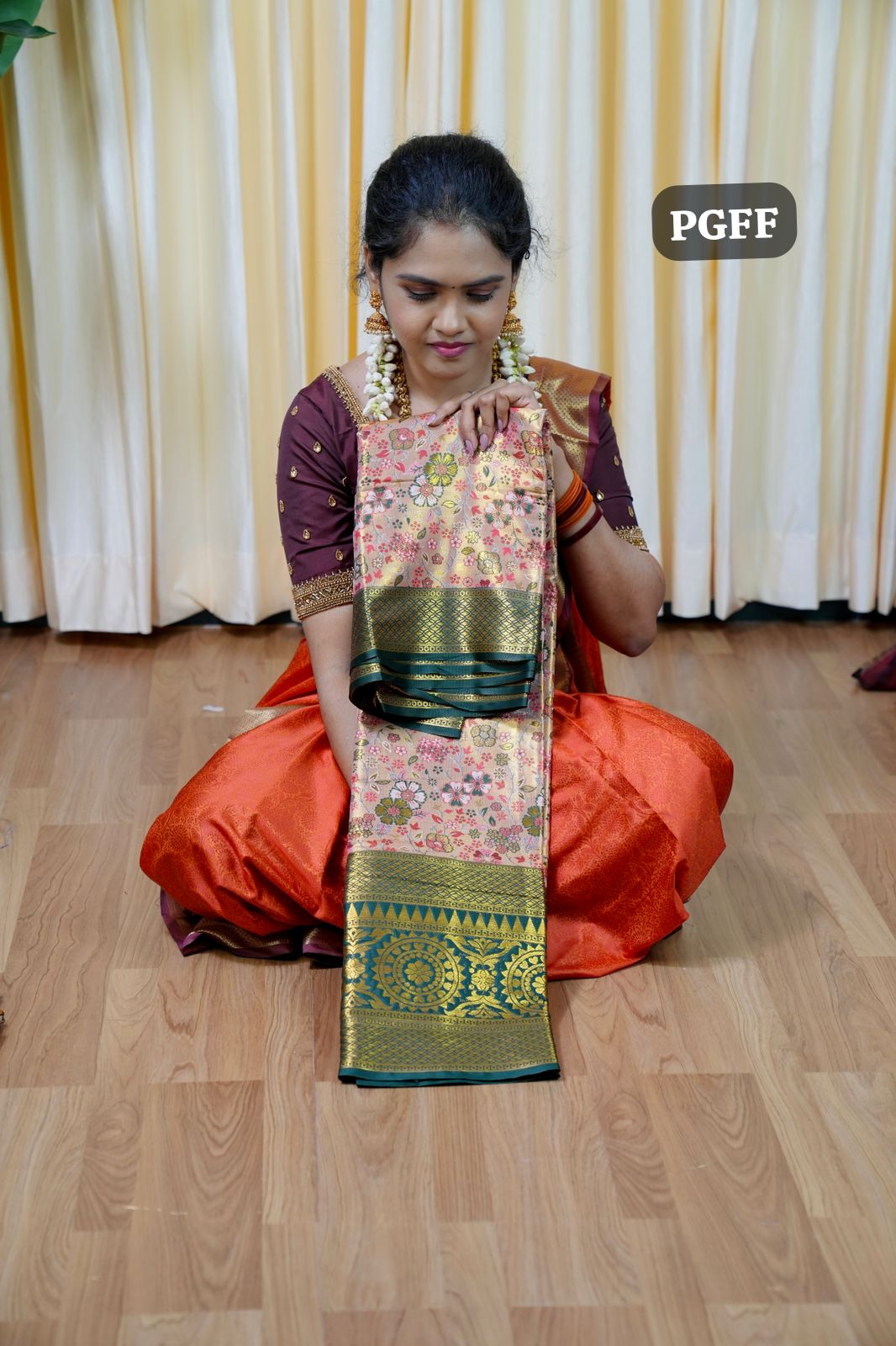 Kanchi Semi silk🥰🏃🏻‍♀️Ⓜ️