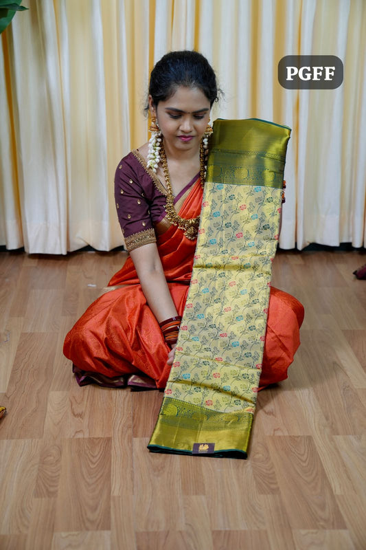 Kanchi Semi silk🥰🏃🏻‍♀️Ⓜ️