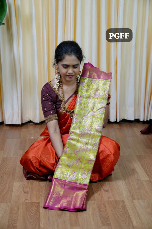 Kanchi Semi silk🥰🏃🏻‍♀️Ⓜ️