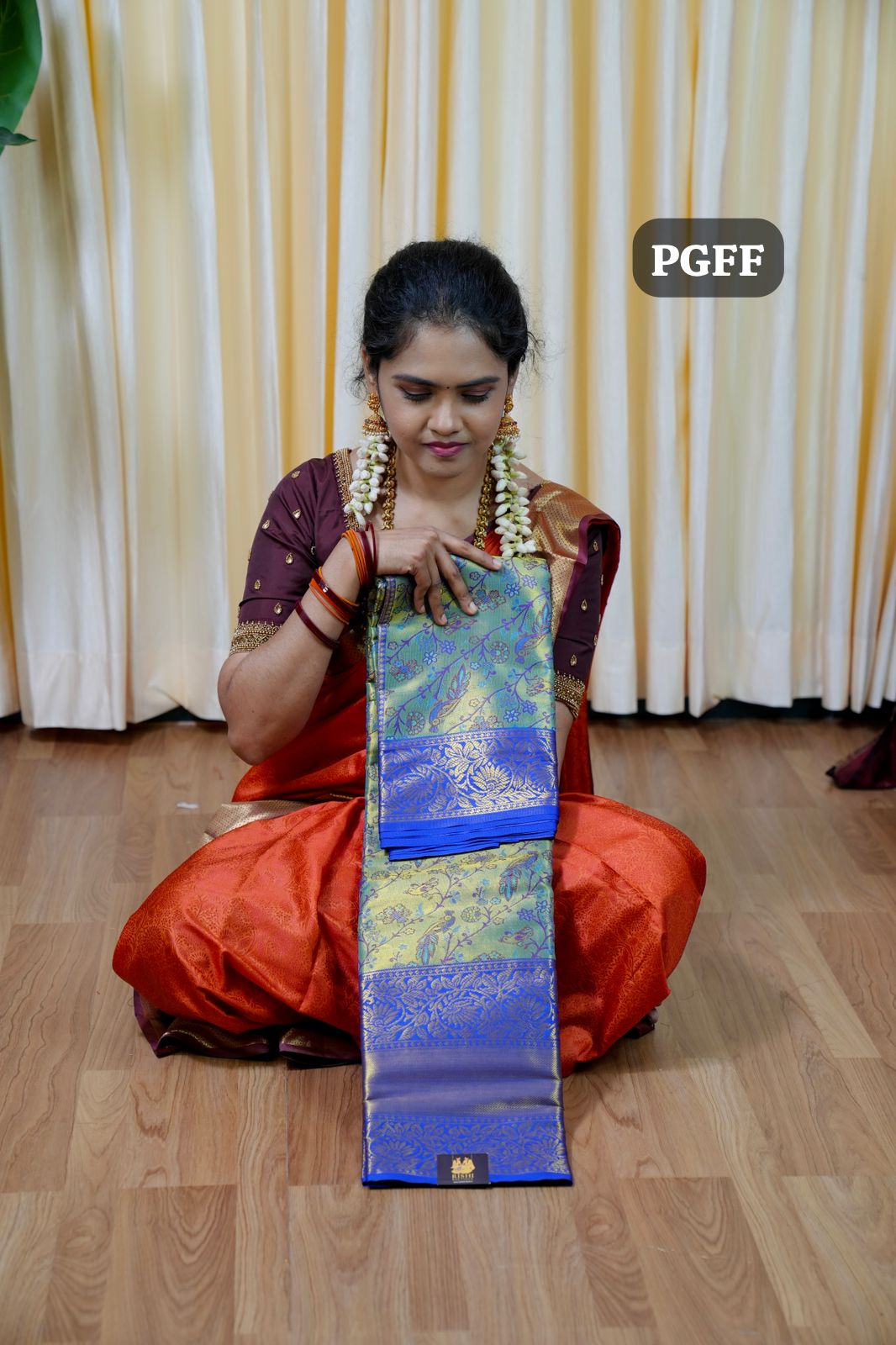 Kanchi Semi silk🥰🌲🏃🏻‍♀️Ⓜ️