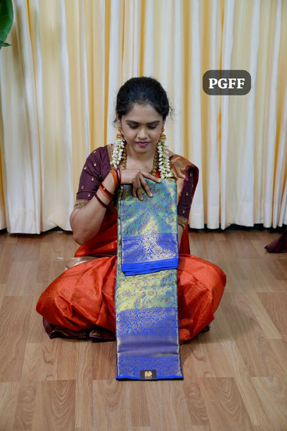 Kanchi Semi silk🥰🌲🏃🏻‍♀️Ⓜ️