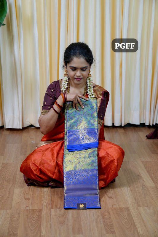 Kanchi Semi silk🥰🌲🏃🏻‍♀️Ⓜ️