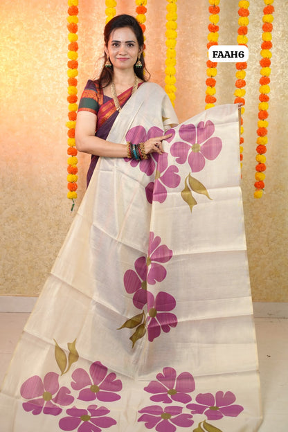 Tussar Silk saree😍🥳