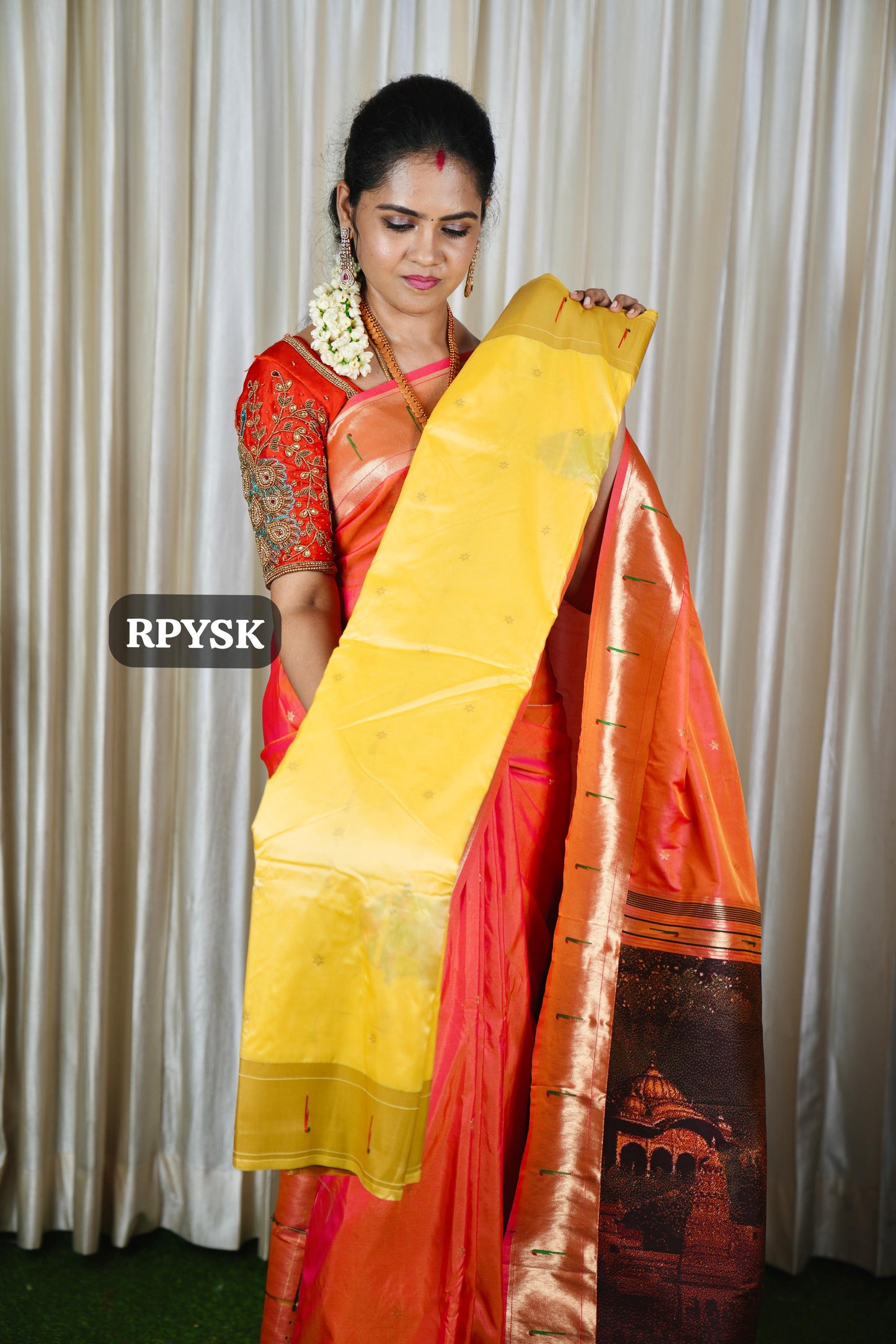 Paithani Semi Silk Saree🥰🥳