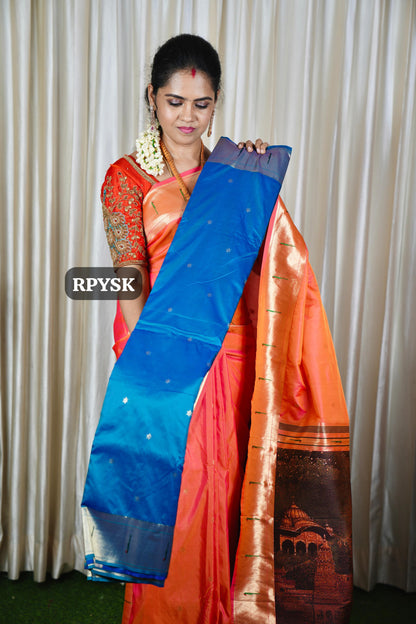 Paithani Semi Silk Saree🥳