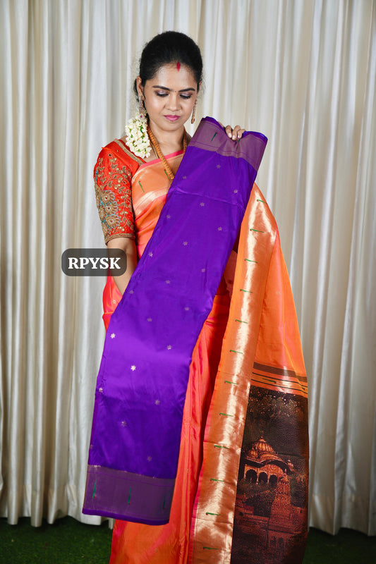 Paithani Semi Silk Saree🥳✅