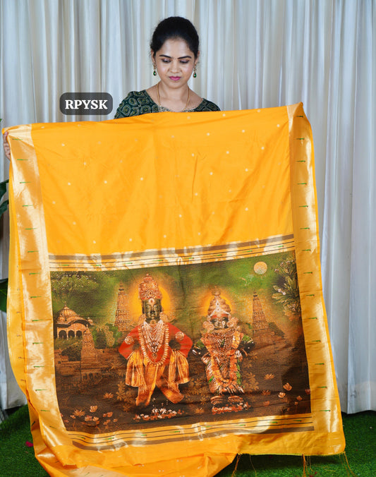 Paithani Semi Silk Saree🥰🥳
