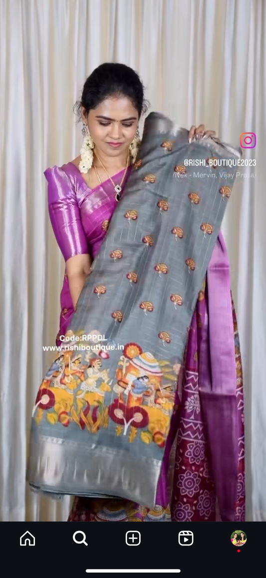 Dola silk saree🥰🥳