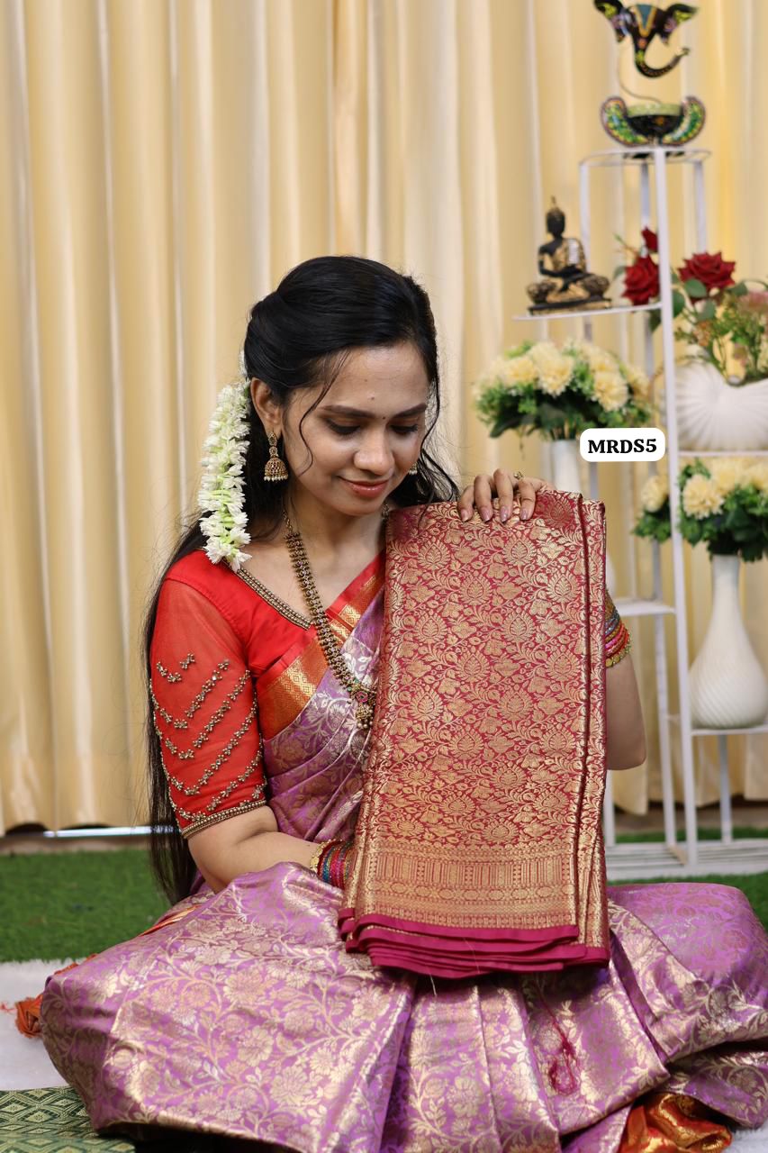 Premium soft semi silk saree 😍Ⓜ️