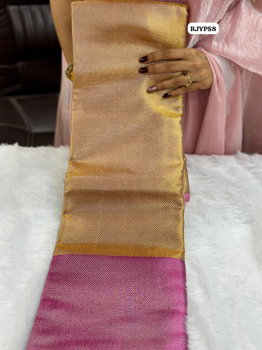 Jothika Katan tissue saree😍⏰✅pink