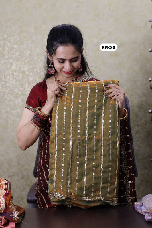 Premium quality space silk saree 🥳