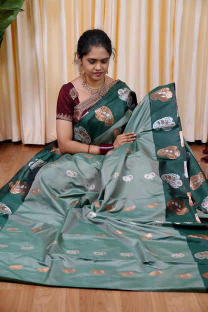 Soft silk saree🥳