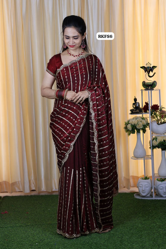 Premium Space silk saree🥳