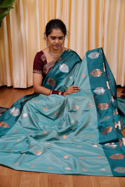 Soft silk saree🥳