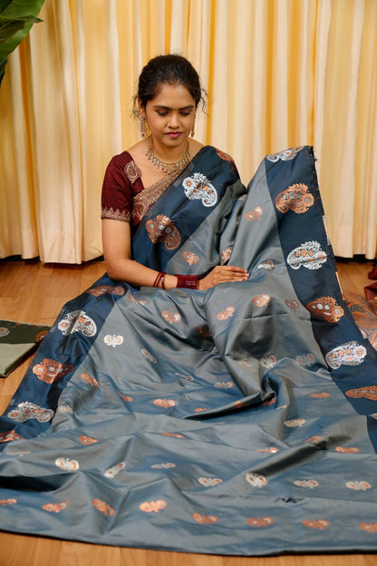 Soft silk saree🥳