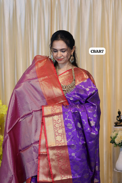Soft Katan silk saree 🥳