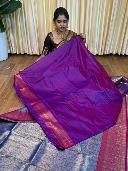Bridal Kanchi semi silk saree🥰😎📚