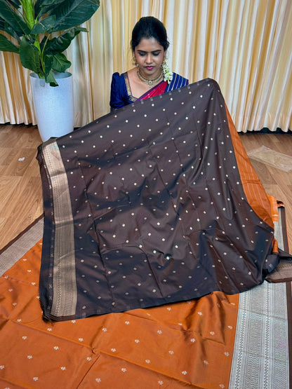 Kanchi semi silk sarees🥰😎📚