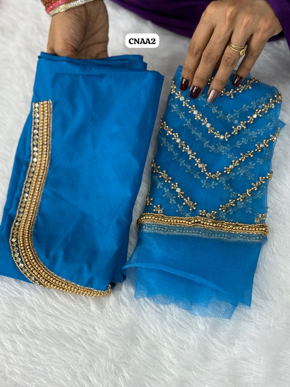 Premium quality net aari blouse (unstitched)😍