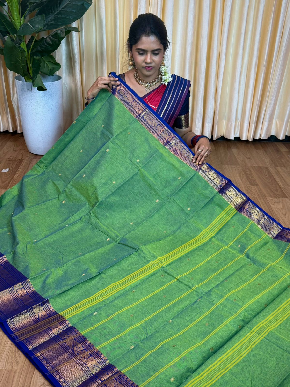 Premium Kanchi cotton sarees🥰😎📚