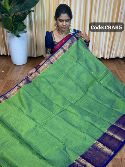 Premium Kanchi cotton sarees🥰😎📚