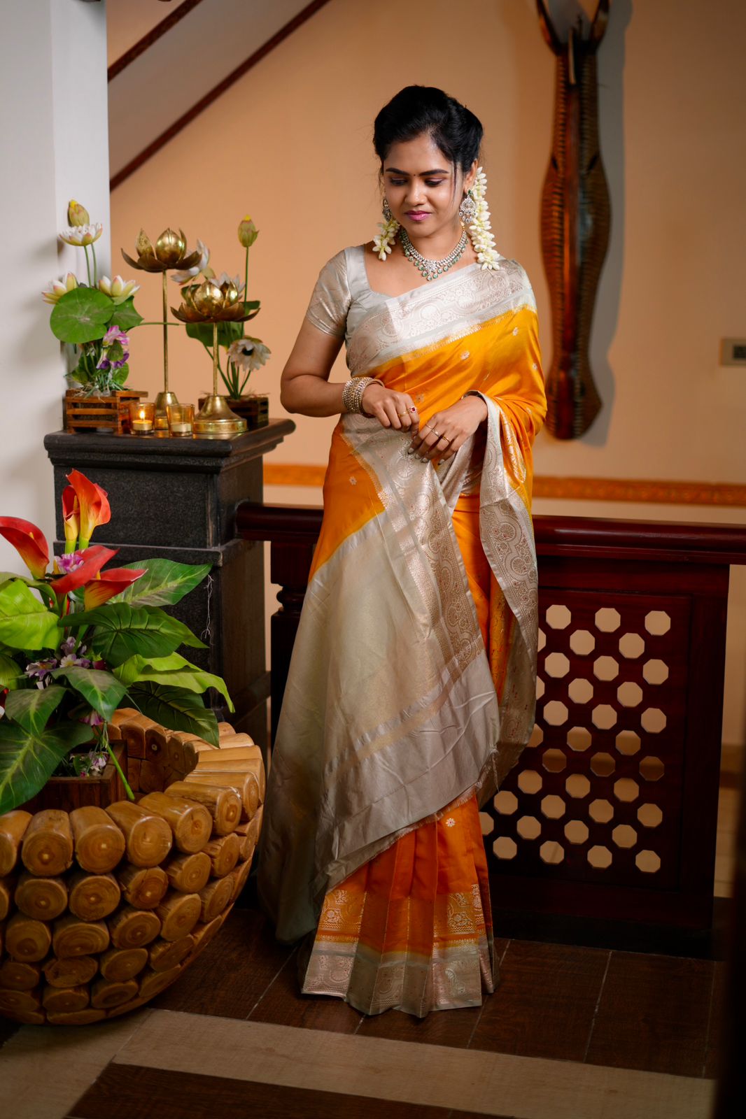 Premium warm silk sarees🥳