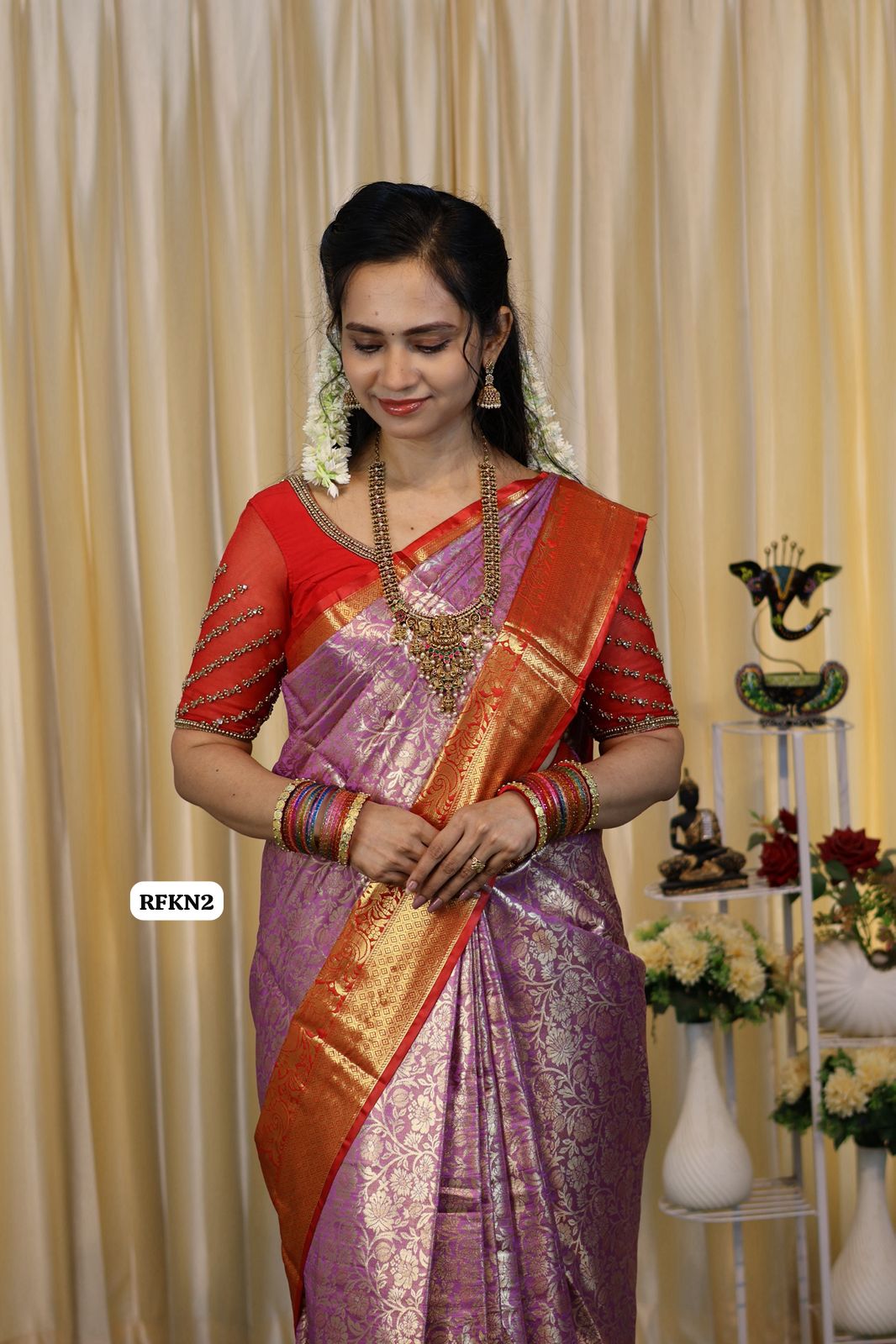 Kanchi semi silk saree 🥳