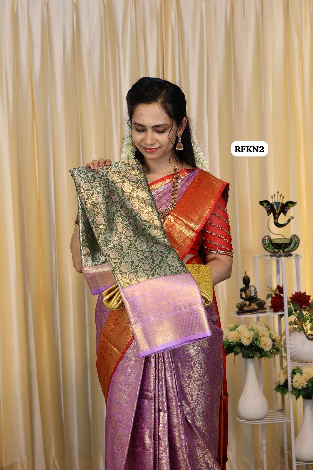 Kanchi semi silk saree 😍🥳