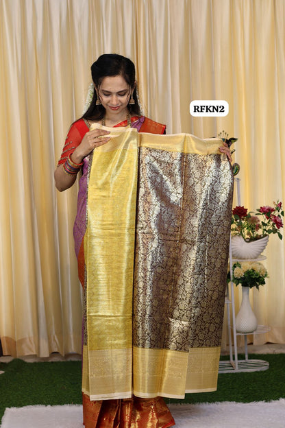 Kanchi semi silk saree 🥳