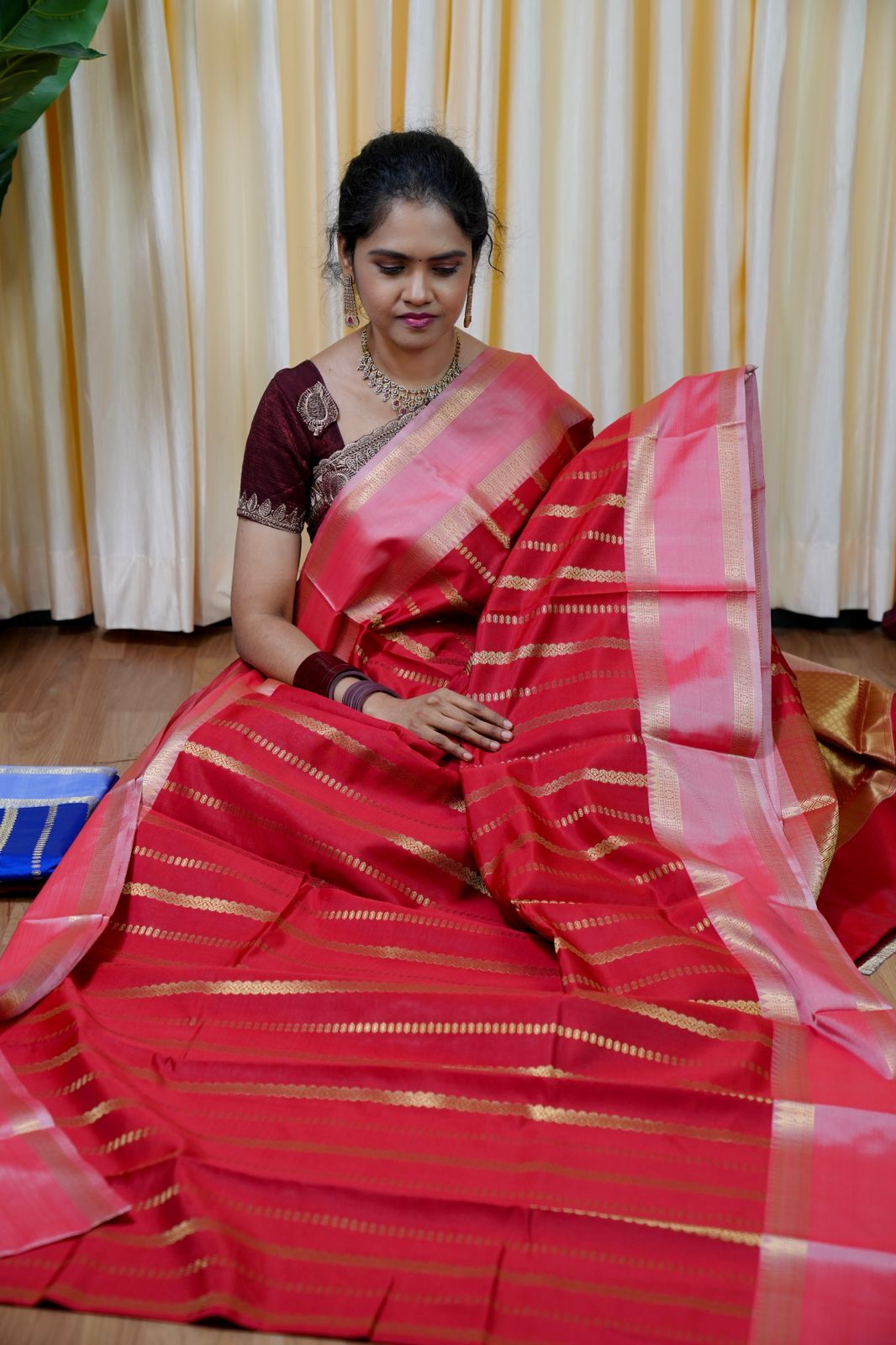 Soft silk saree🥳