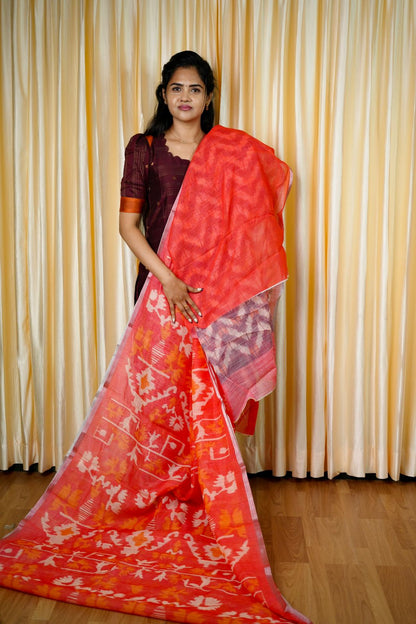 Linen cotton sarees🥳