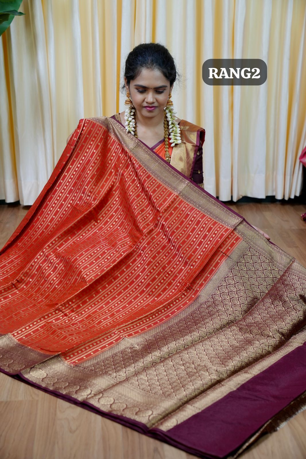 Warm silk saree vairaoosi 🥳