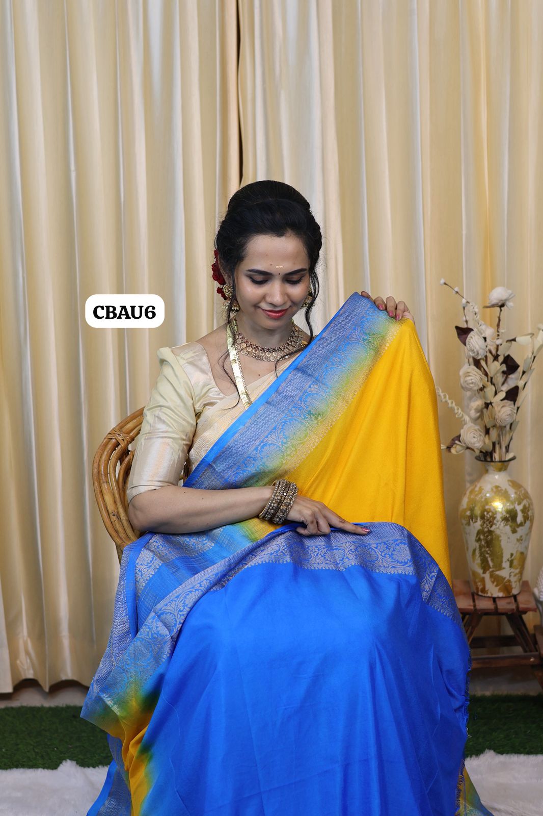 Mysore crepe silk saree 🥳