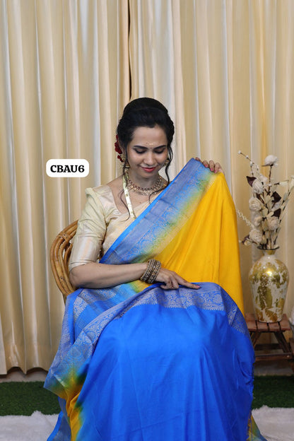 Mysore crepe silk saree 🥳