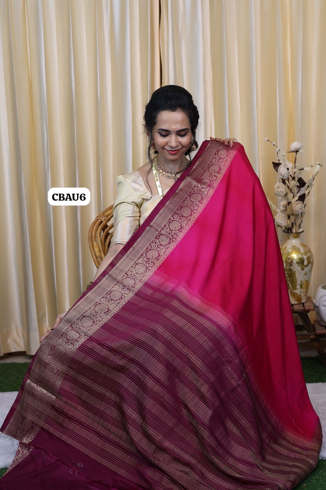 Mysore crepe silk saree 🎁