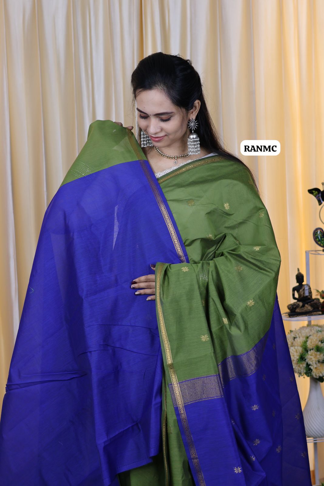 Maheshwari silk cotton saree 😍🥳✅