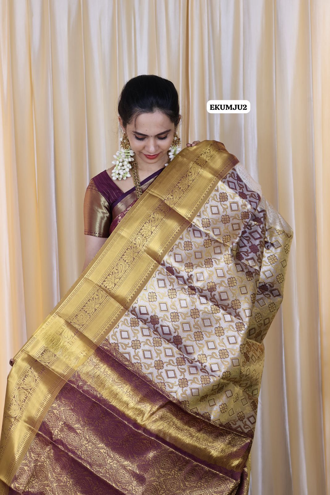 Kanchi bridal semi silk saree 😍🥳