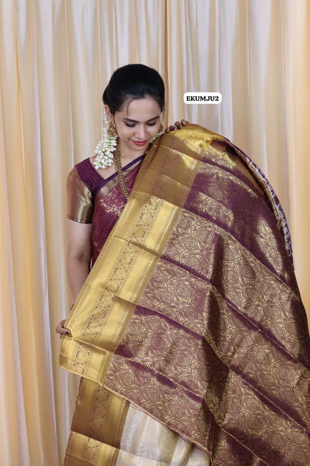 Kanchi bridal semi silk saree 😍🥳