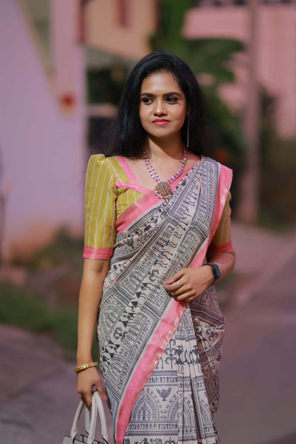 Ghicha sarees with digital prints🥳✅