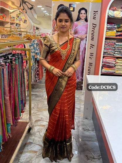Silk cotton sarees-🥰😎📚