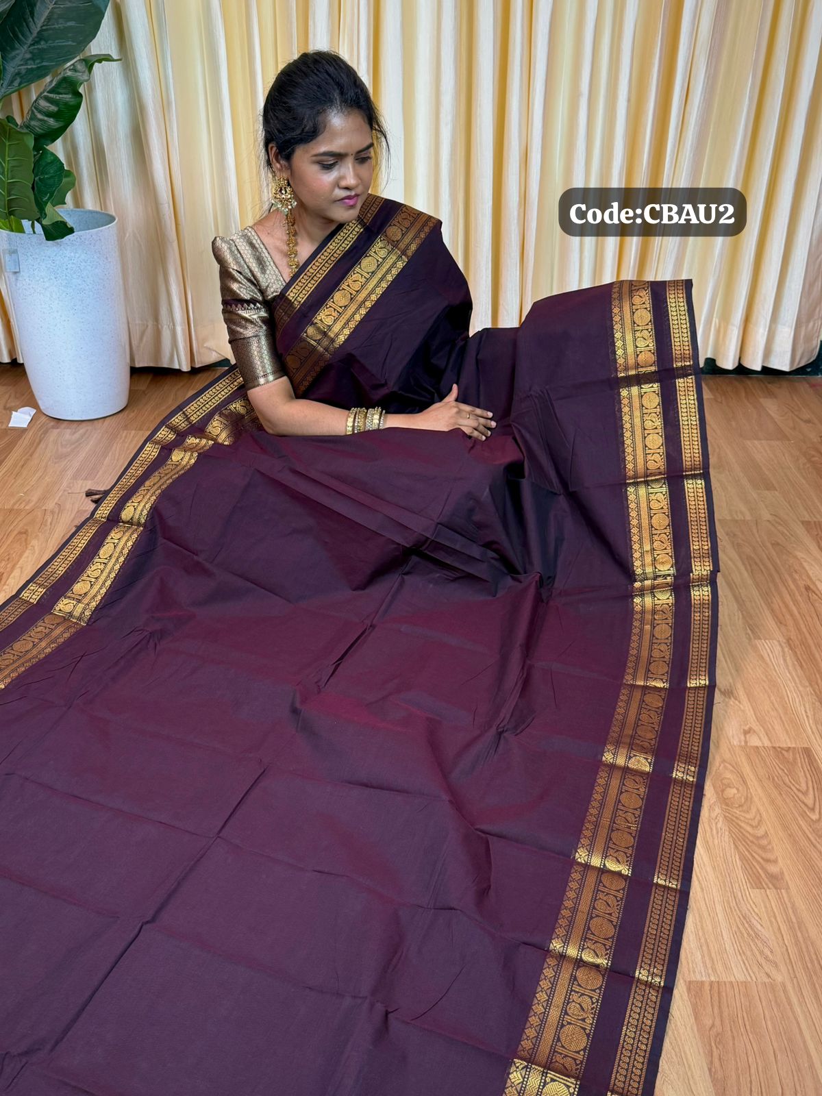 Premium Kanchi cotton sarees🥰😎📚